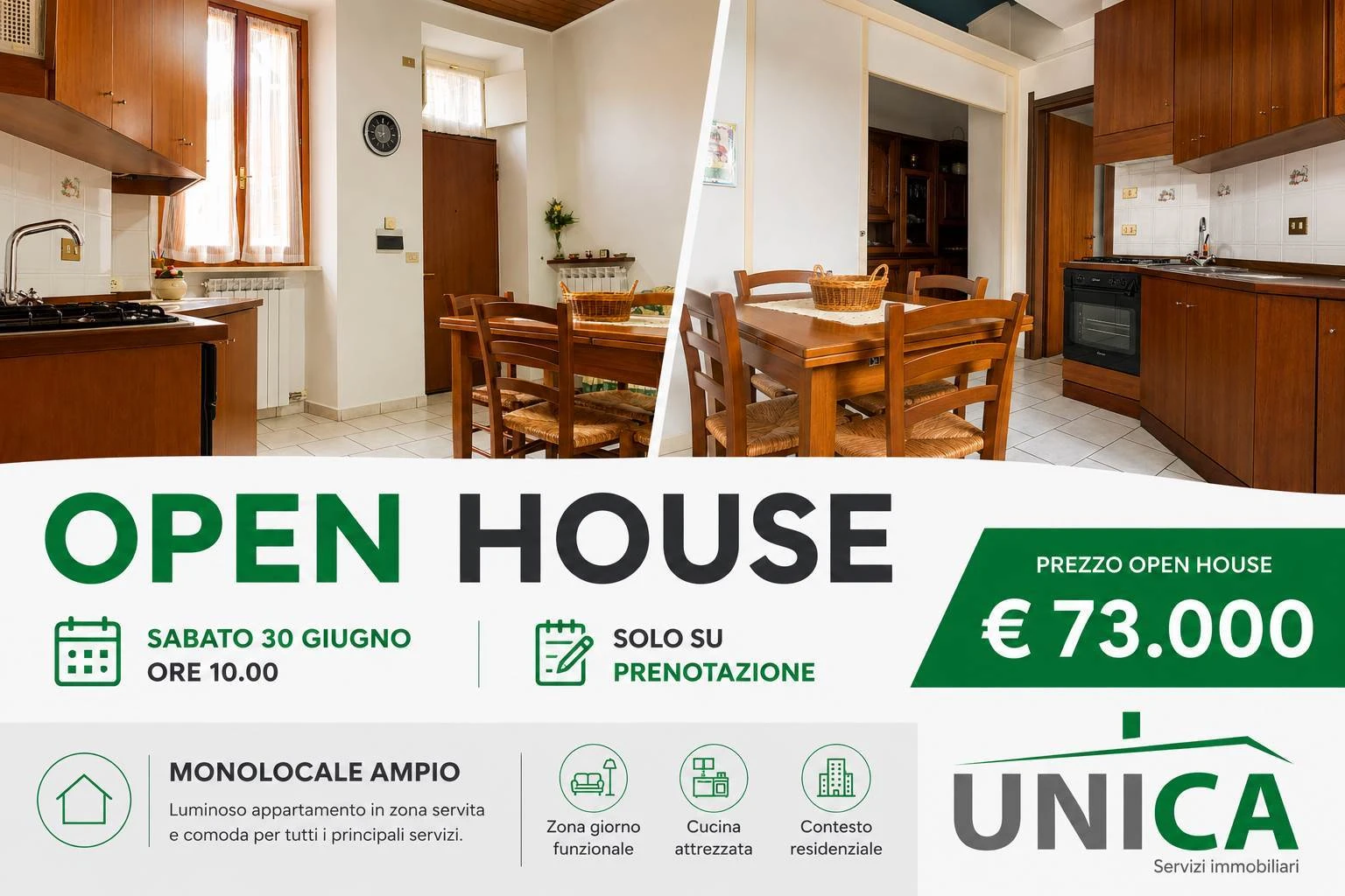 Open house sabato 30 maggio 2026 - ore 10.00 ( solo su prenotazione ) Open house sabato 30 maggio 2026 - ore 10.00 ( solo su prenotazione )