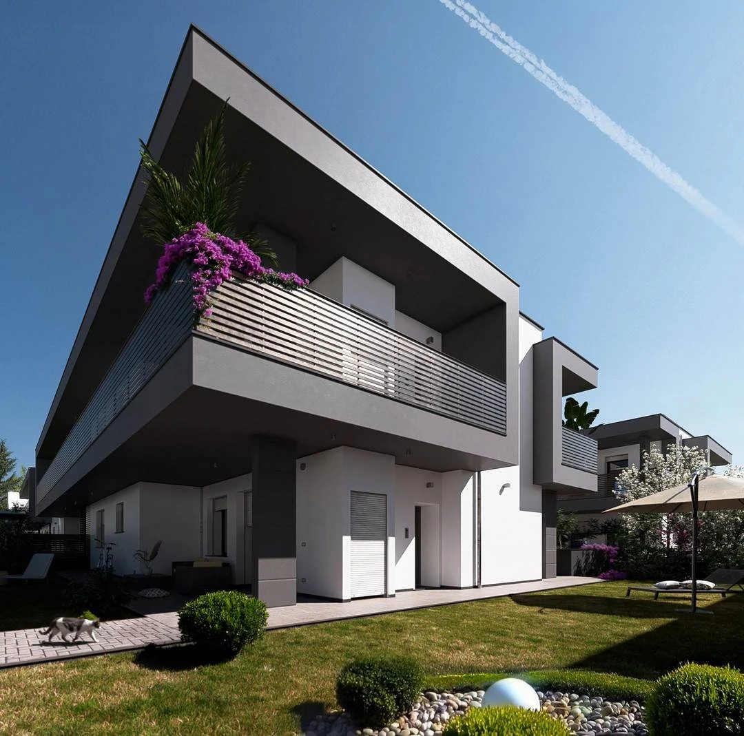 Nuovi appartamenti in villa bifamiliare Nuovi appartamenti in villa bifamiliare