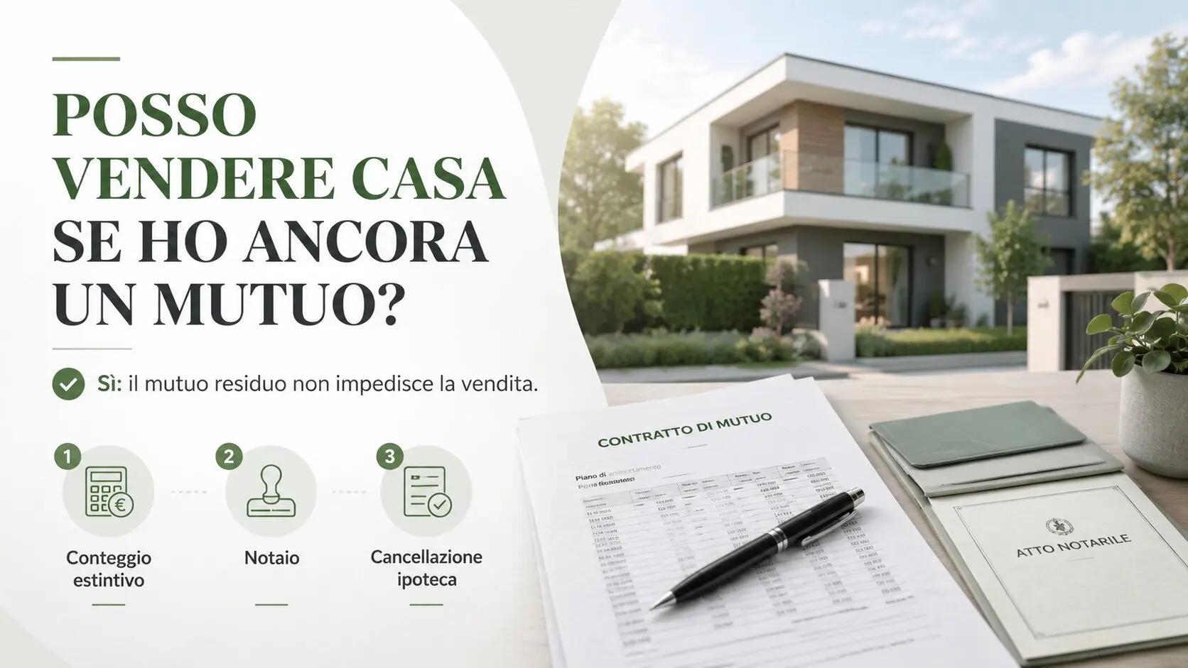 Posso vendere casa se ho ancora un mutuo? Ecco come funziona Posso vendere casa se ho ancora un mutuo? Ecco come funziona
