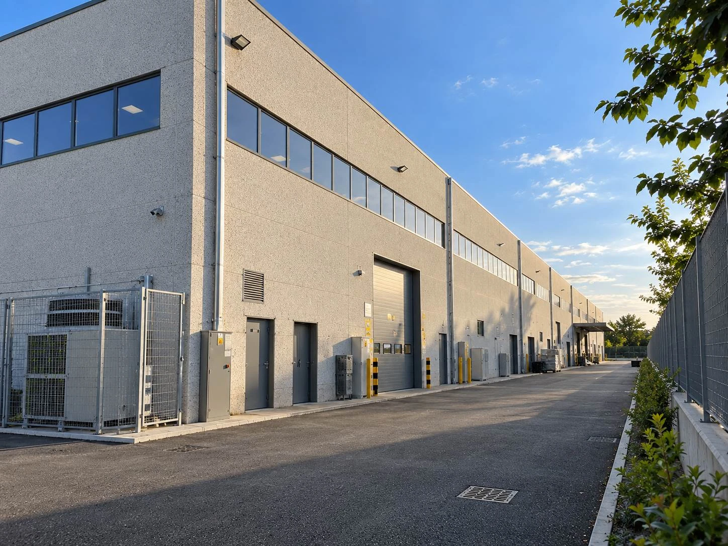 Capannone di 1200 mq oltre 1.100 mq esterni Capannone di 1200 mq oltre 1.100 mq esterni
