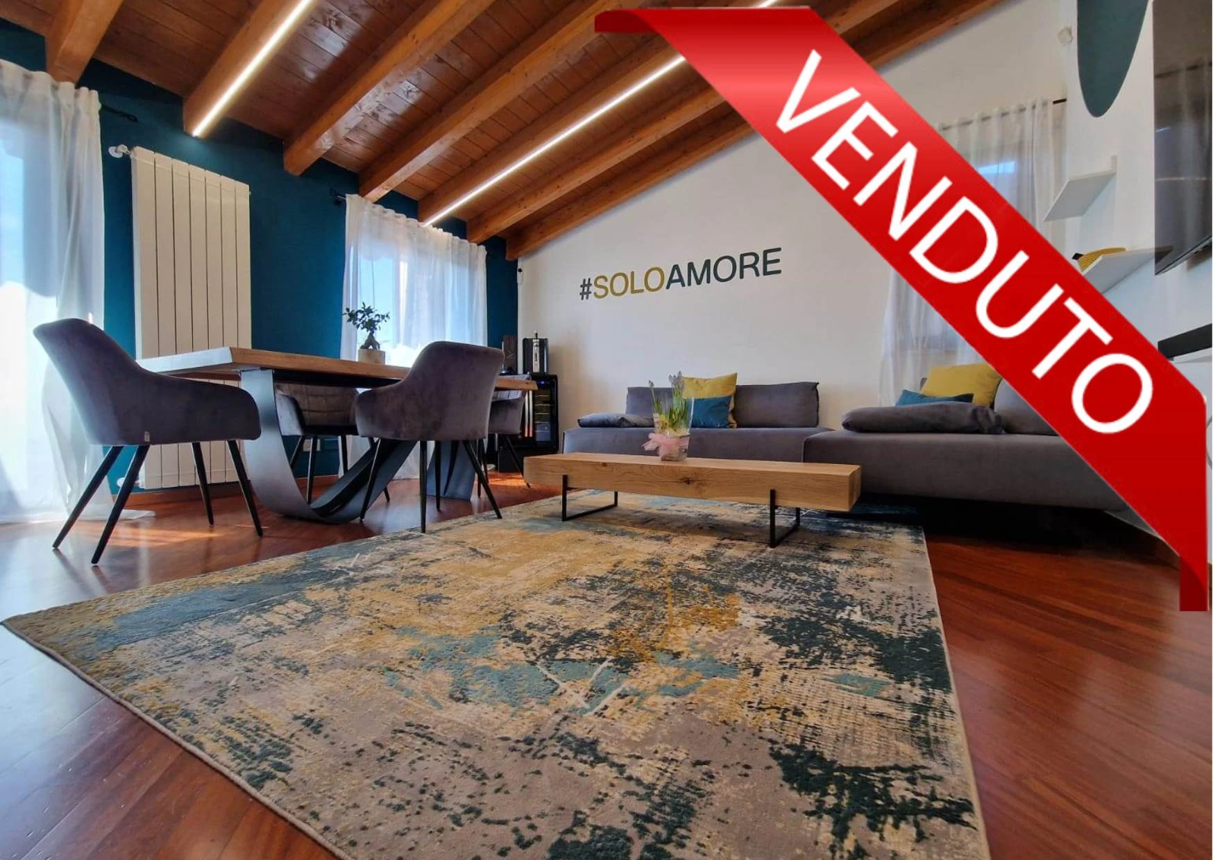 Appartamento trilocale completo di terrazzo, balconi e box doppio Appartamento trilocale completo di terrazzo, balconi e box doppio