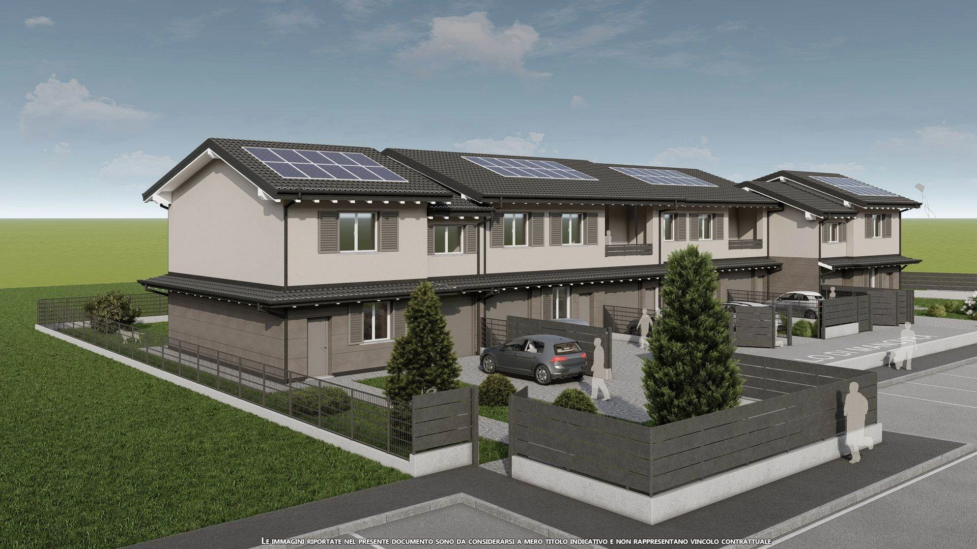 Nuova Villa Laterale ad Alto Risparmio Energetico - finiture personalizzabili- Nuova Villa Laterale ad Alto Risparmio Energetico - finiture personalizzabili-