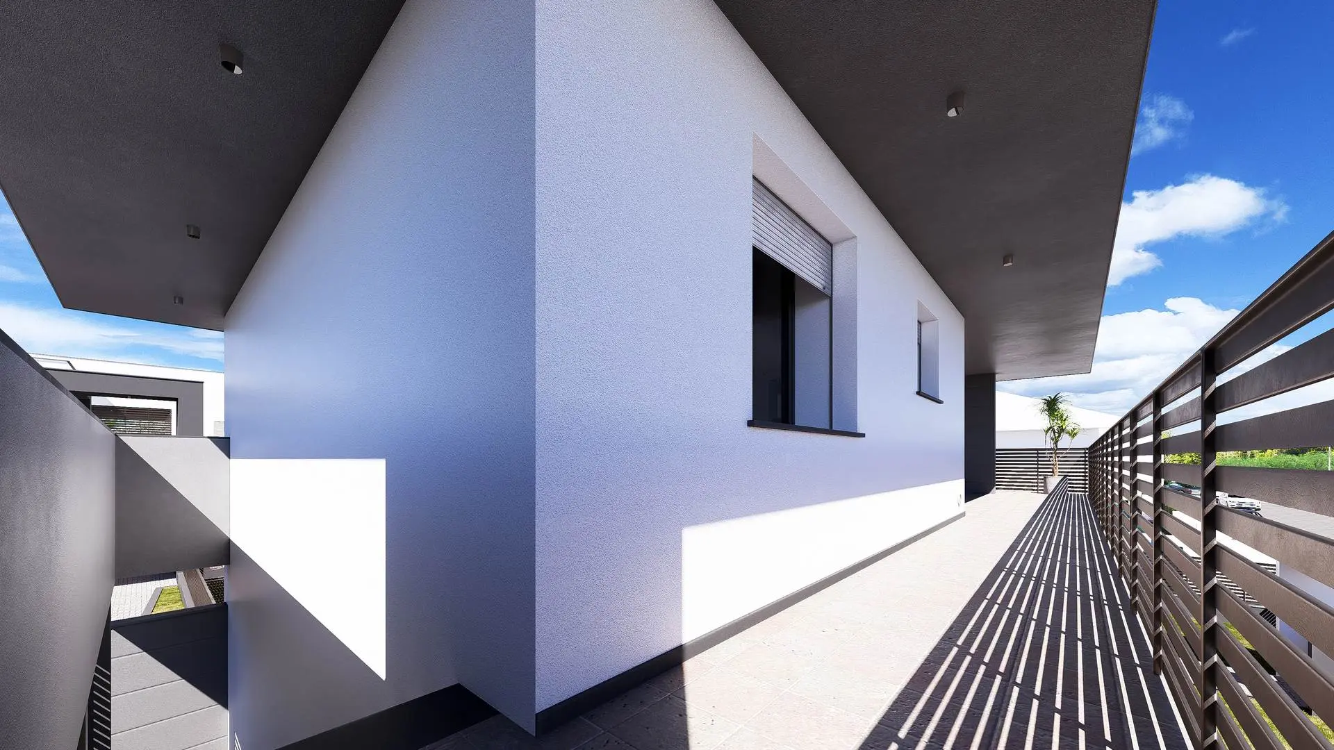 Quadrilocale con terrazzo coperto Quadrilocale con terrazzo coperto