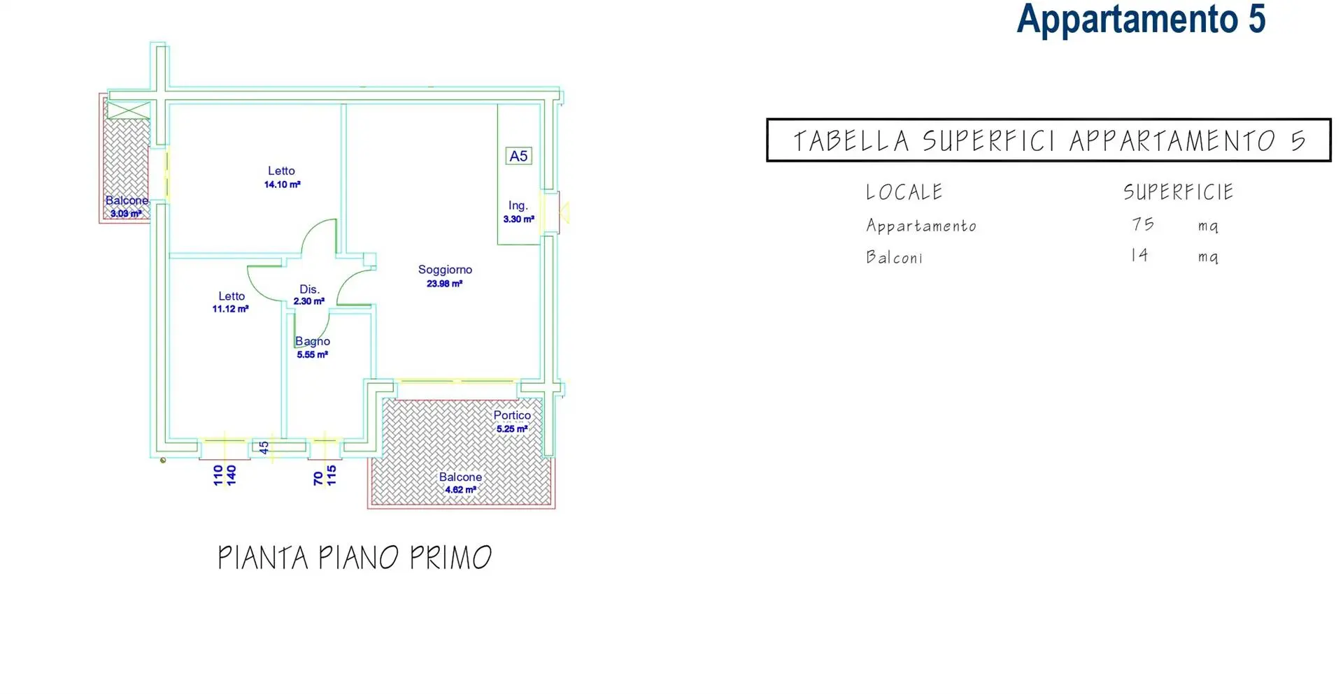 Nuovo trilocale con terrazzo Nuovo trilocale con terrazzo