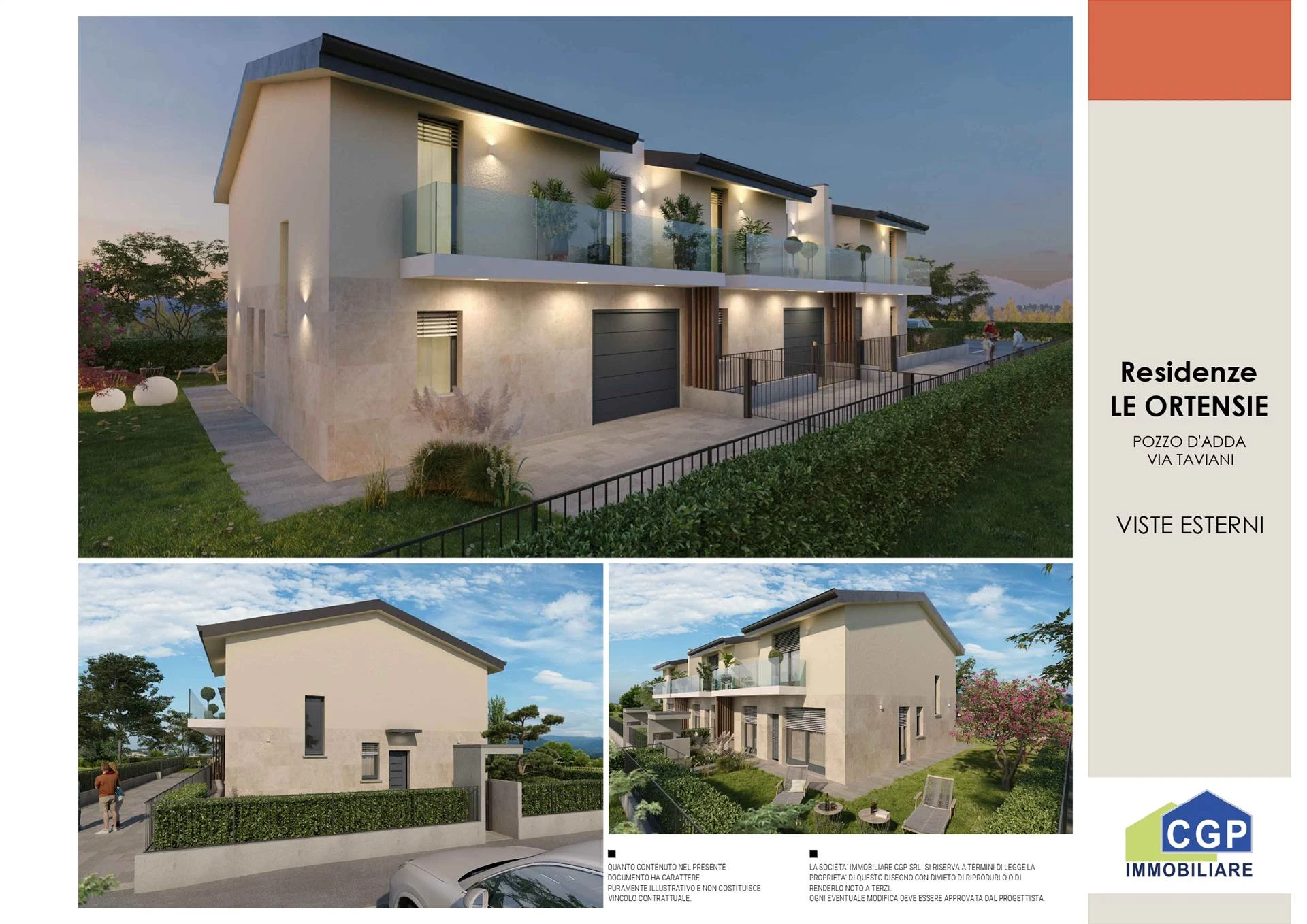 In vendita – Villa trifamiliare di nuova costruzione in “Residenza Le Ortensie” – Eu. 360.000 In vendita – Villa trifamiliare di nuova costruzione in “Residenza Le Ortensie” – Eu. 360.000