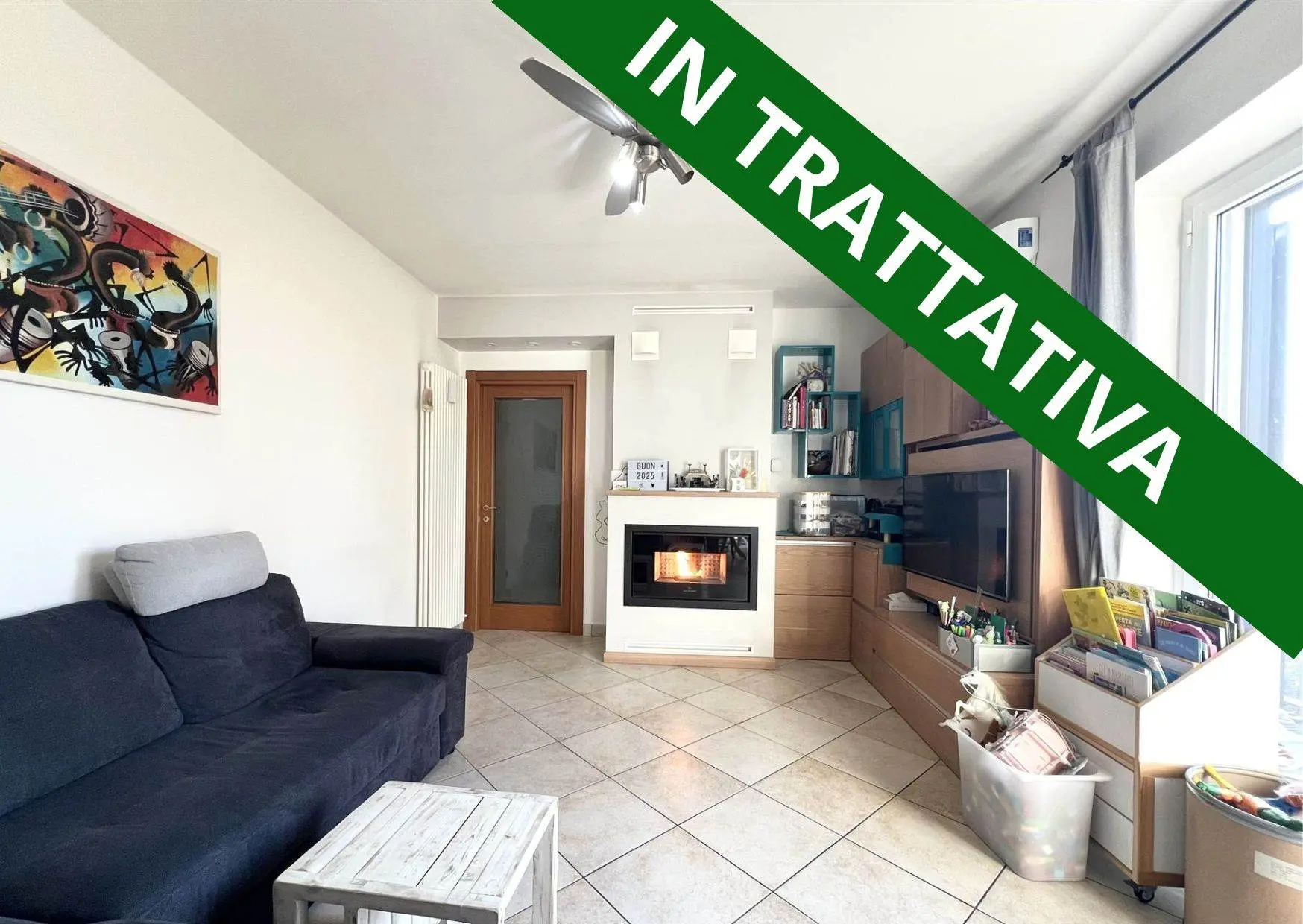 In trattativa - trilocale con giardino e area esterna In trattativa - trilocale con giardino e area esterna